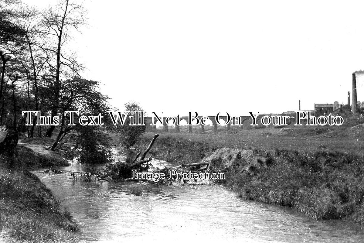 CH 2394 - Nine Arches From Burtonwood, Warrington, Cheshire c1920