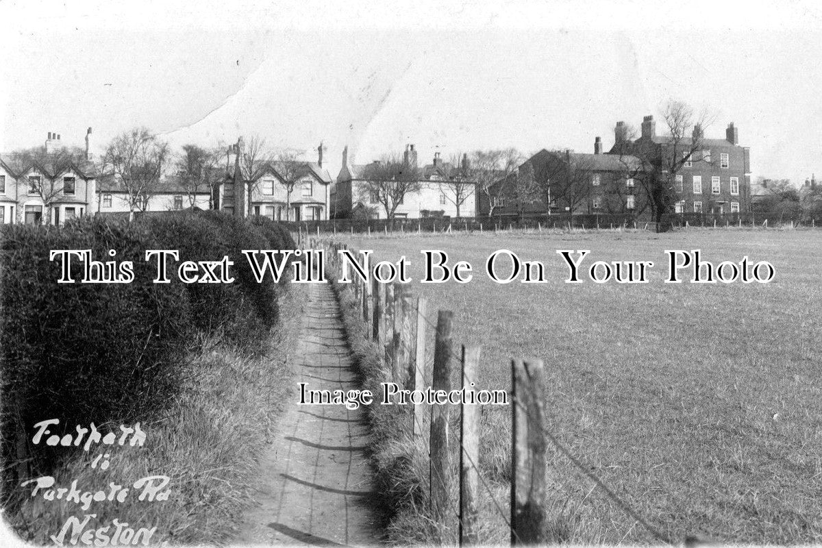CH 242 - Footpath To Parkgate Road, Neston, Cheshire