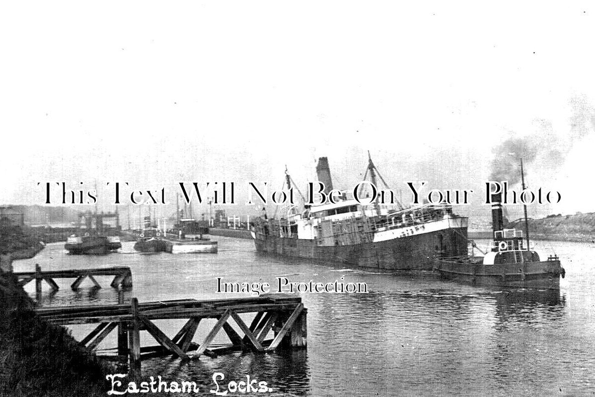 CH 2427 - Eastham Locks, Cheshire