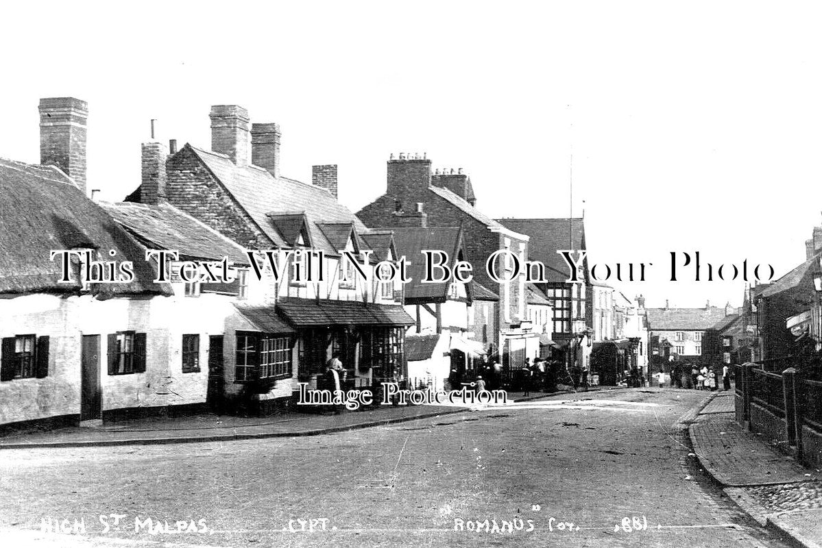 CH 2441 - High Street, Malpas, Cheshire