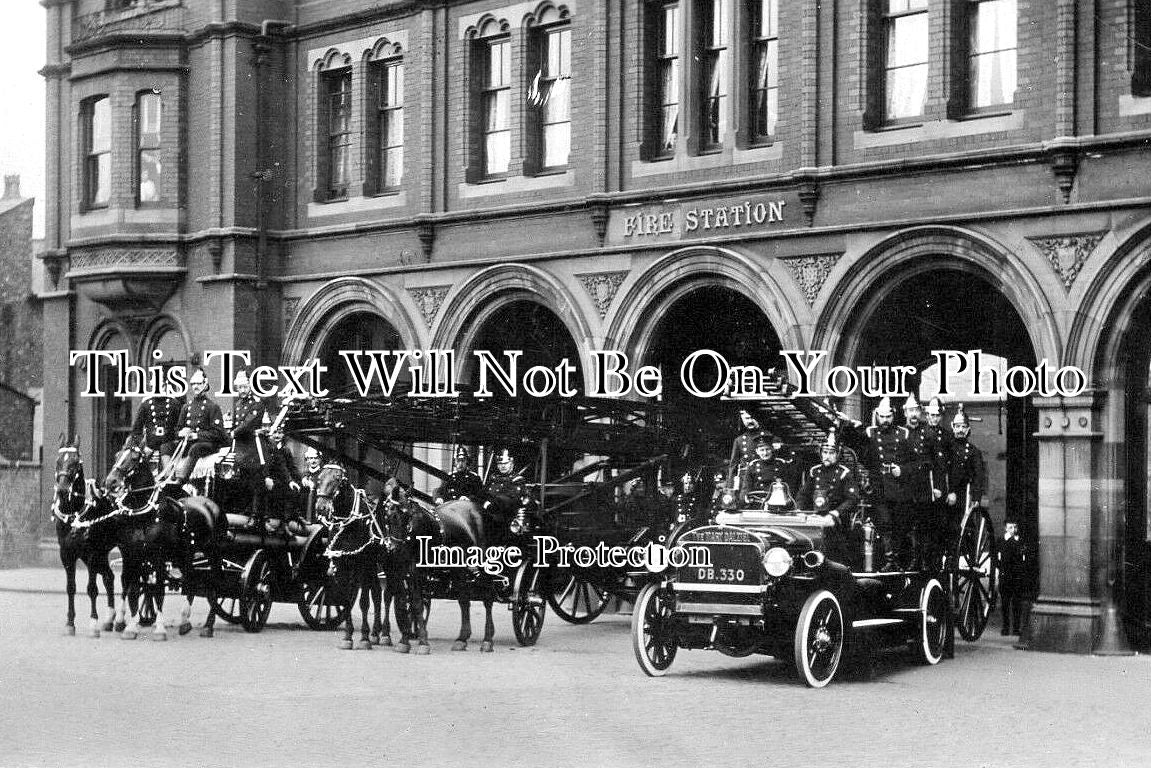 CH 2452 - Stockport Fire Brigade & Station, Cheshire