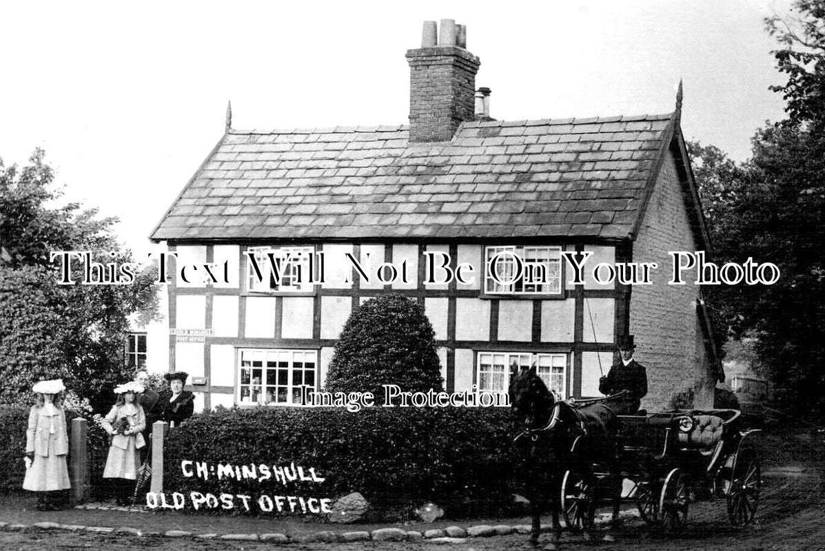 CH 2525 - Church Minshull Old Post Office, Cheshire