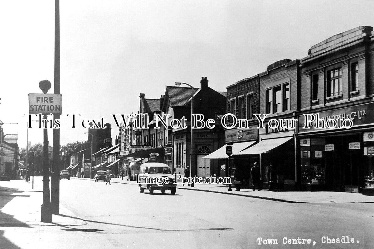 CH 2564 - Town Centre, Cheadle, Cheshire