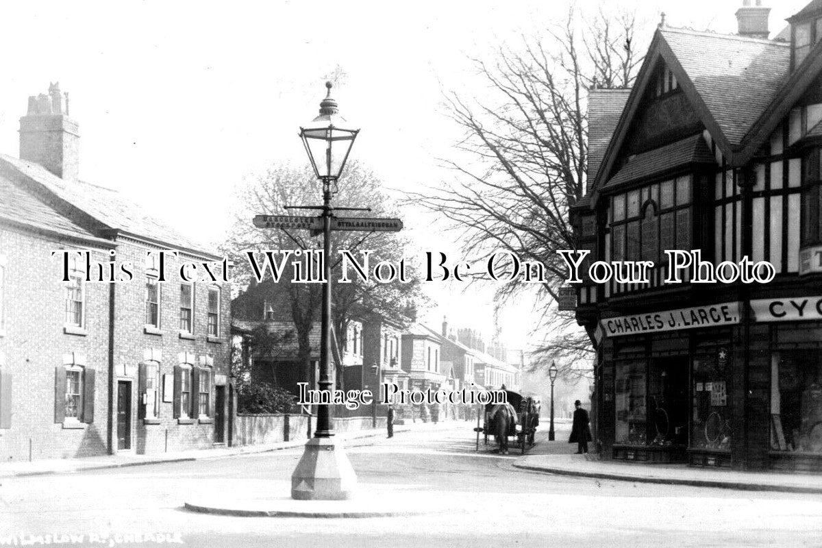 CH 2565 Wilmslow Road Cheadle Cheshire c1907