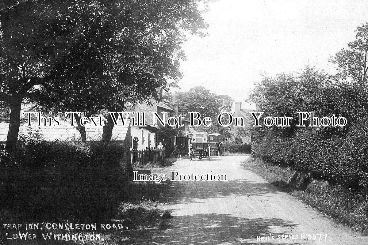 CH 2607 - The Trap Inn Pub, Congleton Road, Lower Withington, Cheshire