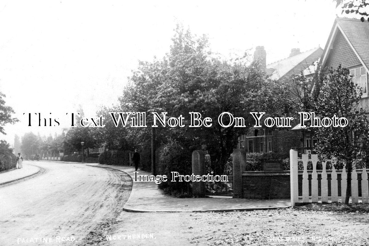 CH 2624 - Palatine Road, Northenden, Manchester, Cheshire c1909