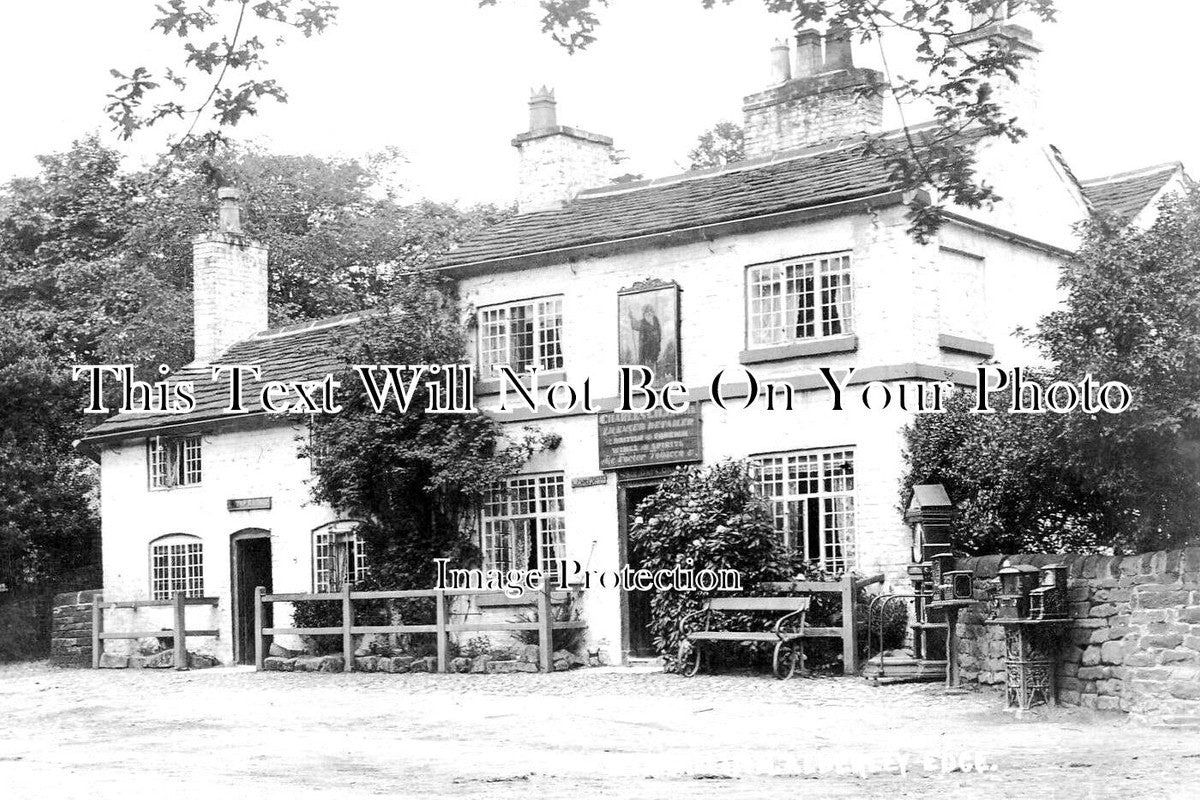 CH 2634 - The Wizard Inn Pub, Alderley Edge, Cheshire c1909