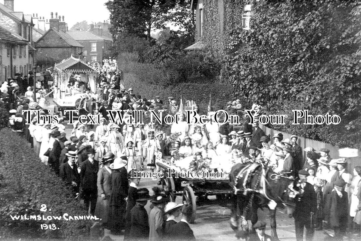 CH 2637 - Wilmslow Carnival, Cheshire 1913