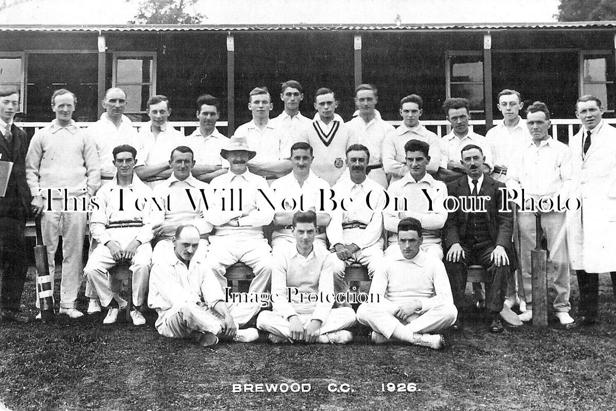 CH 2641 - Brewood Cricket Club, Staffordshire 1926
