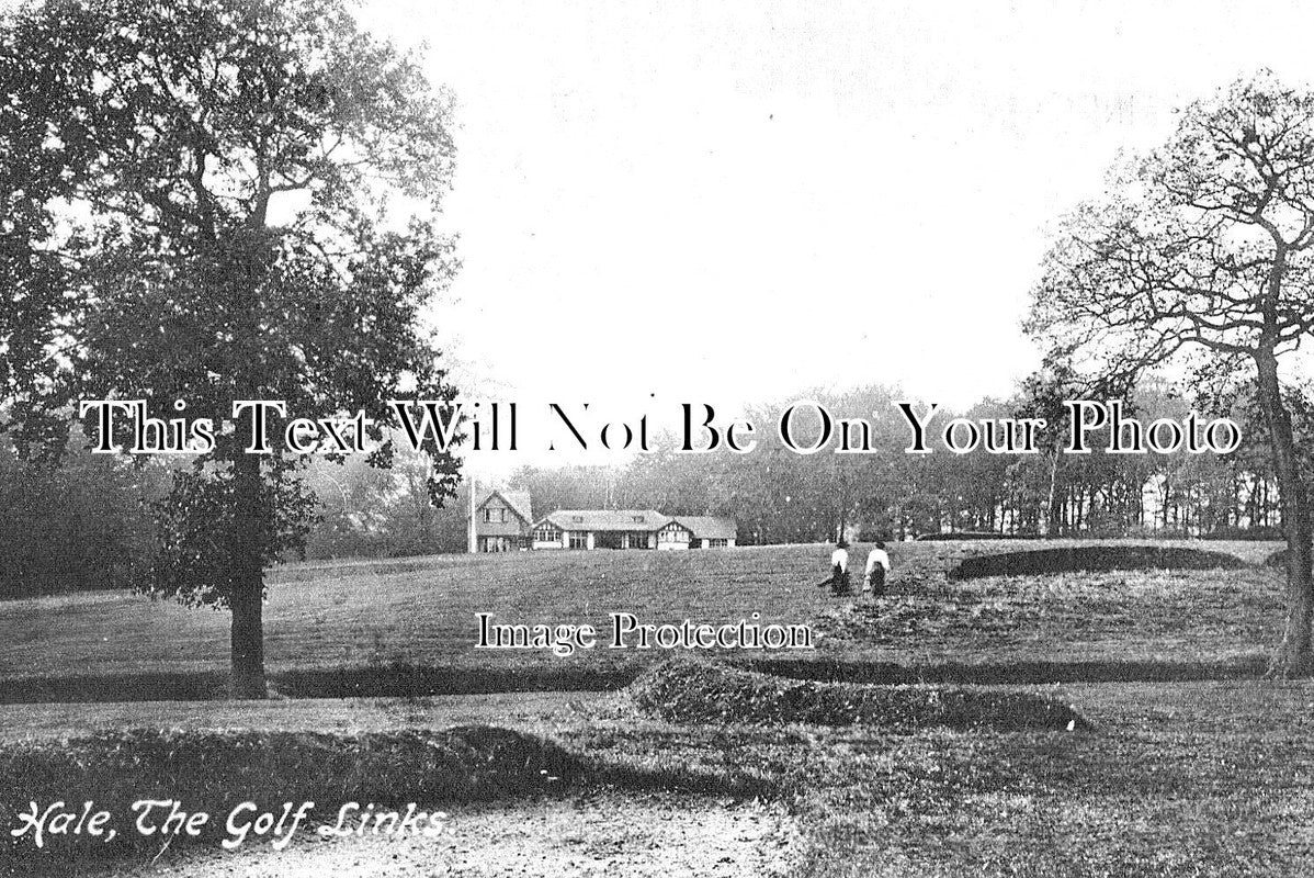 CH 2665 - The Golf Links, Hale, Cheshire c1917