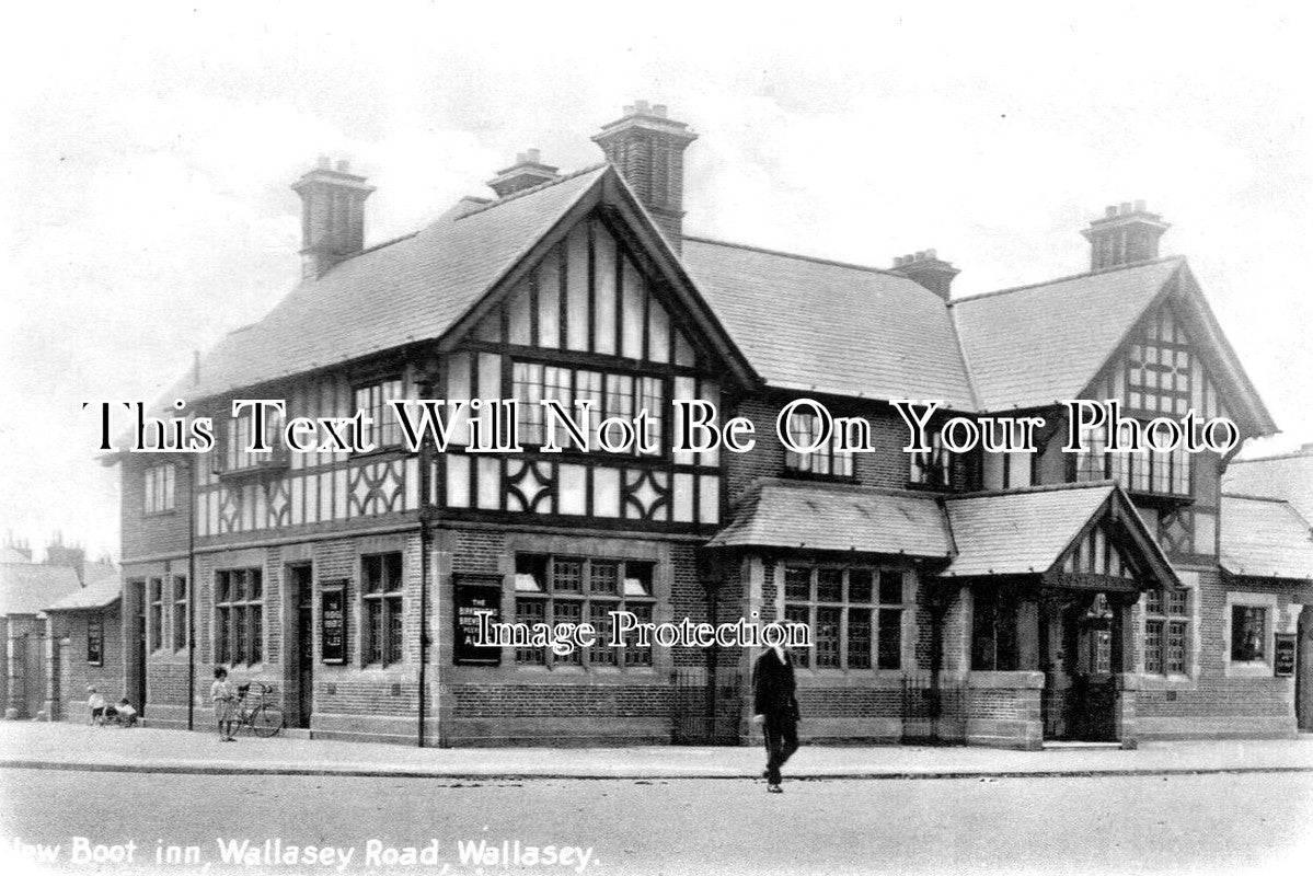 CH 2679 - New Boot Inn Pub, Wallasey Road, Wallasey, Cheshire