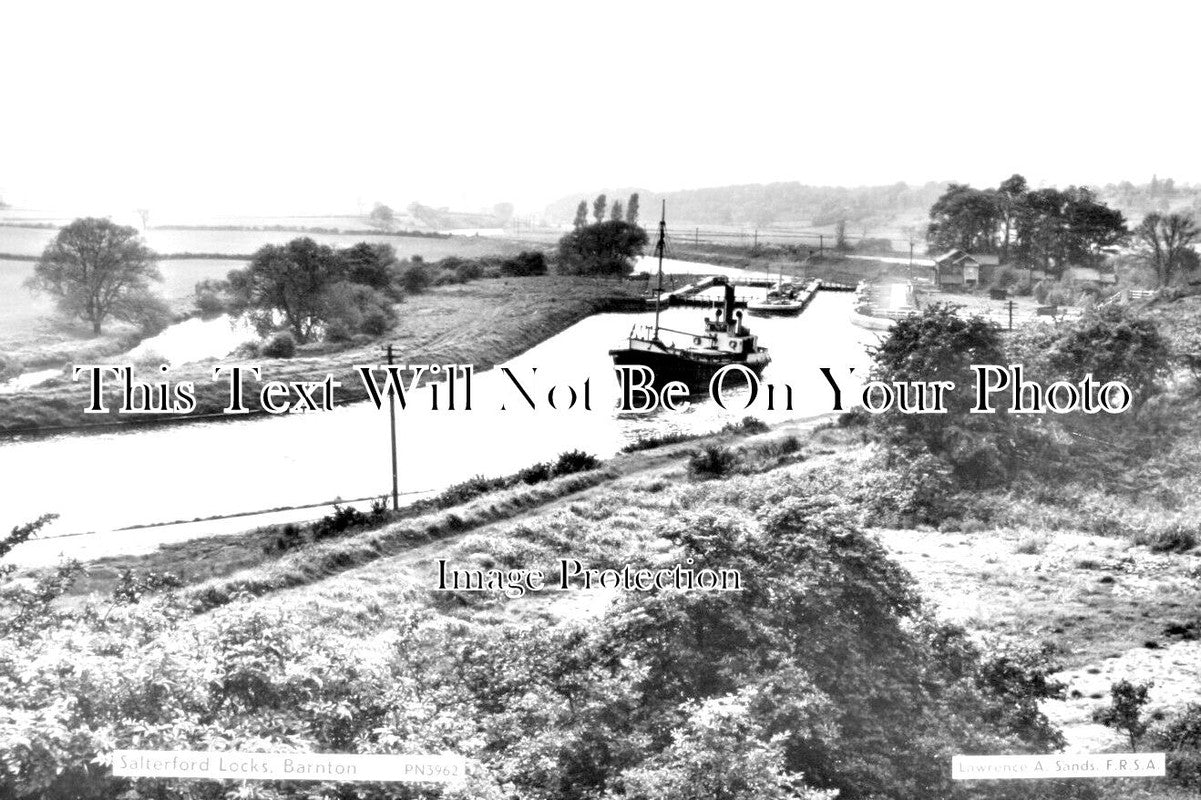 CH 2695 - Salterford Locks, Barnton, Northwich, Cheshire