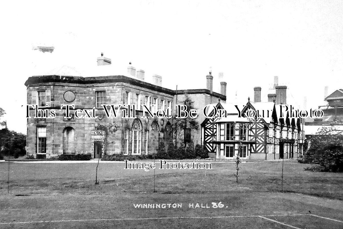 CH 2701 - Winnington Hall, Northwich, Cheshire c1913