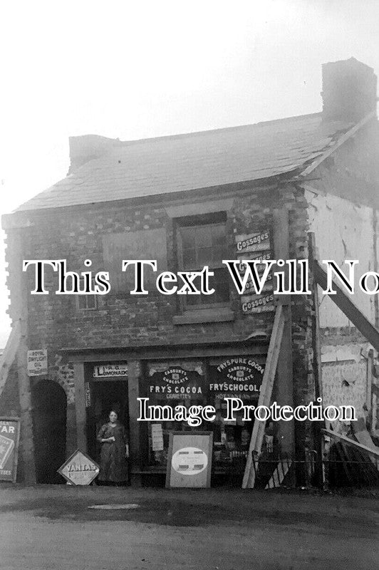 CH 2833 - Shop Subsidence, Castle Street, Northwich, Cheshire