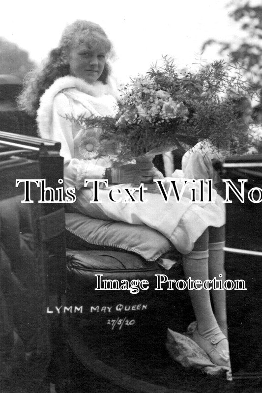 CH 2858 - Lymm May Queen, Cheshire 1920
