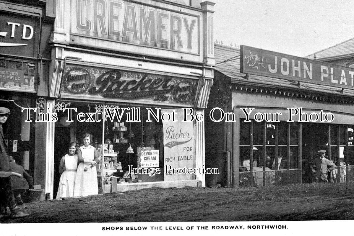 CH 2884 - Shop Sibsidence, Northwich, Cheshire