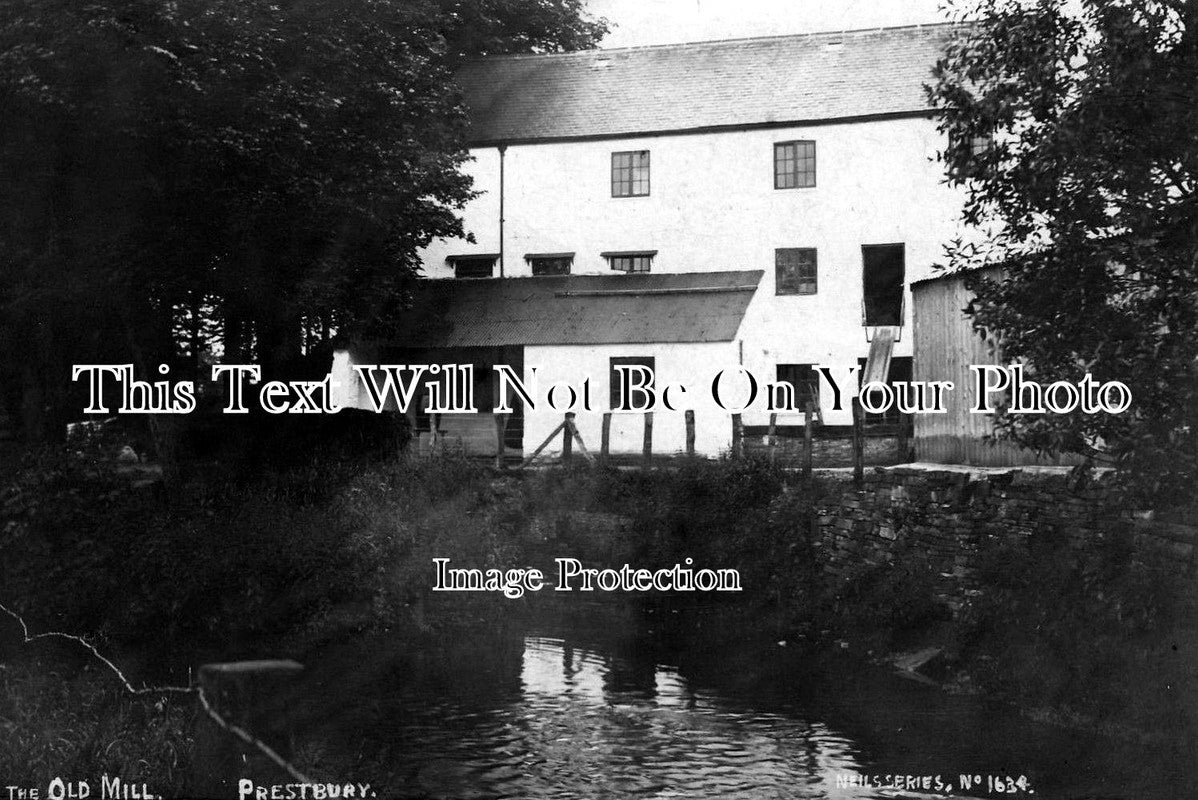 CH 29 - The Old Mill, Prestbury, Macclesfield, Cheshire c1908