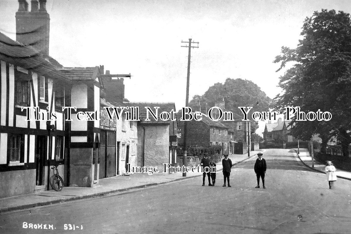 CH 2919 - Broken Cross, Macclesfield, Cheshire c1924
