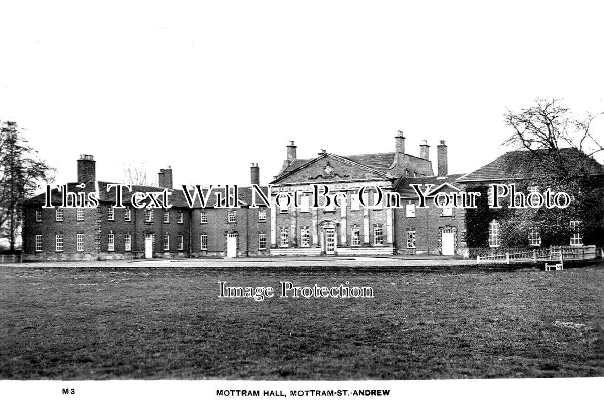 CH 2956 - Mottram Hall, Mottram St Andrew, Cheshire