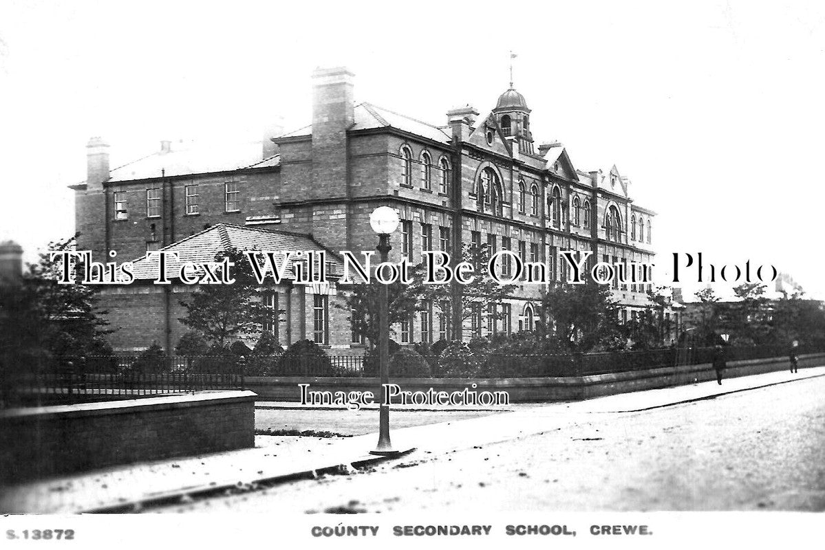 CH 3053 - County Secondary School, Crewe, Cheshire