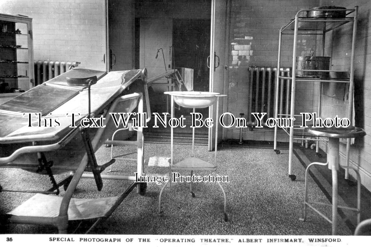 CH 3082 - Operating Theatre, Albert Infirmary, Winsford, Cheshire