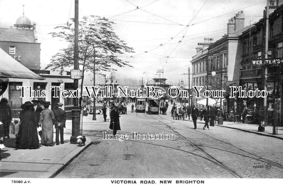 CH 3143 - Victoria Road, New Brighton, Cheshire
