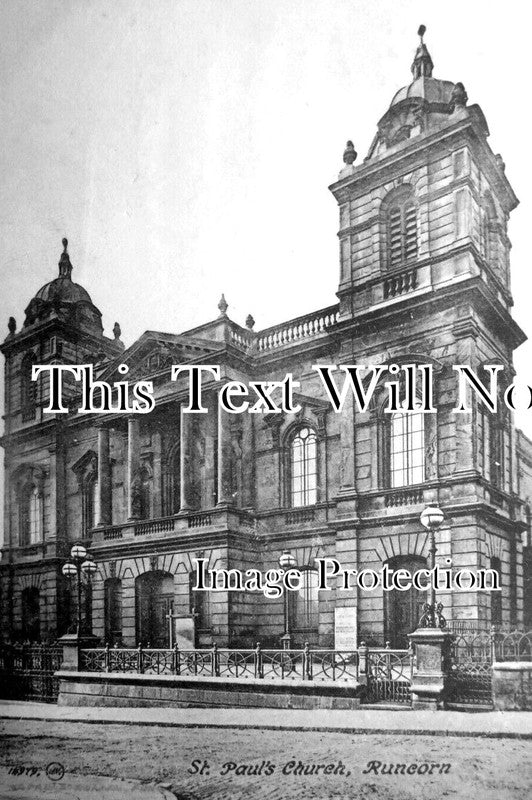 CH 3151 - St Pauls Church, Runcorn, Cheshire c1922