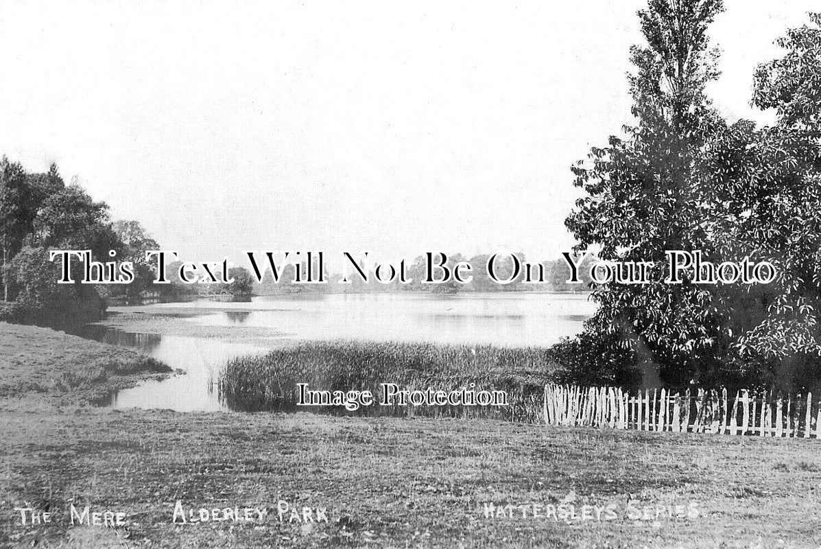 CH 3194 - The Mere, Alderley Park, Cheshire c1919