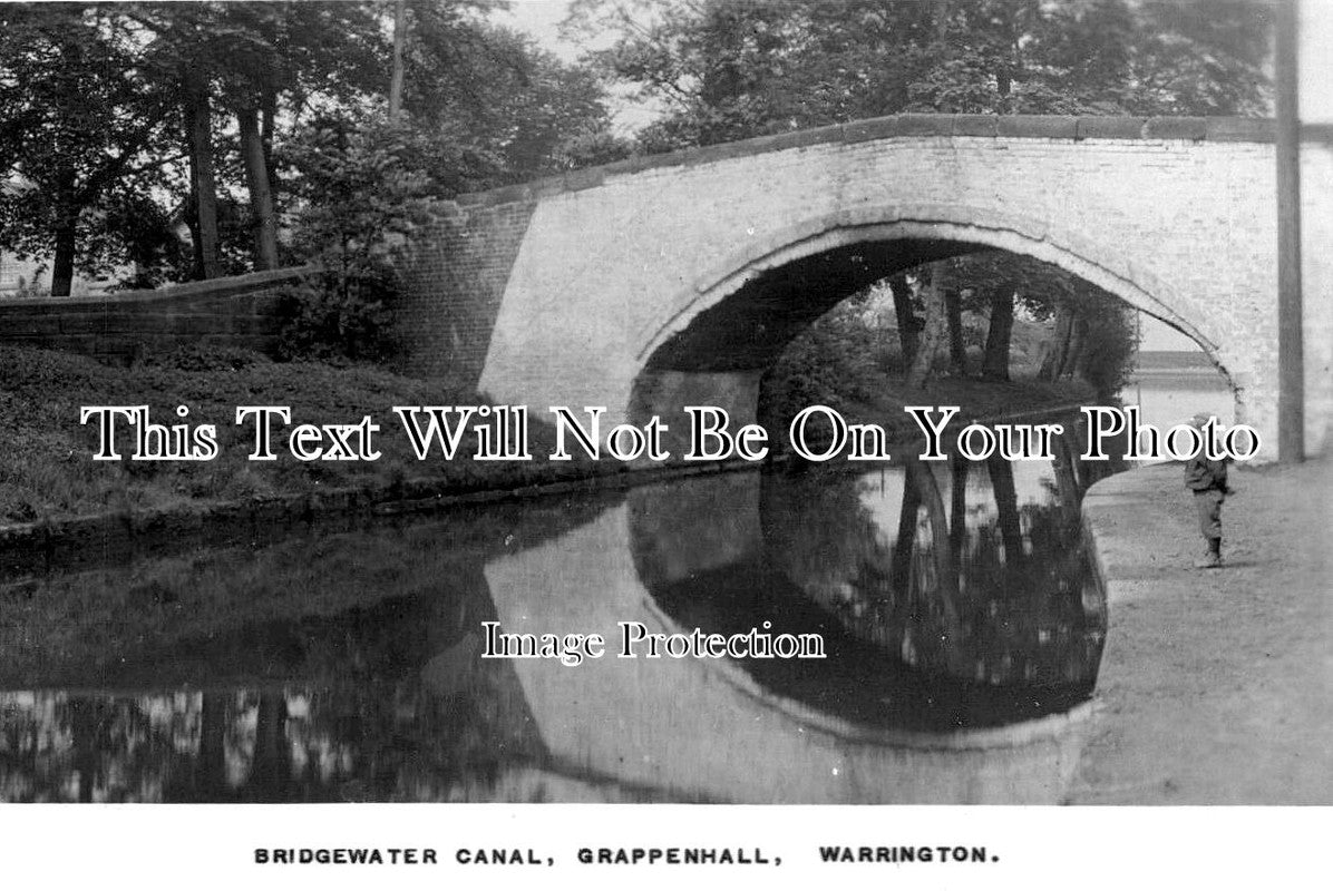 CH 3217 - Bridgewater Canal, Grappenhall, Warrington, Cheshire