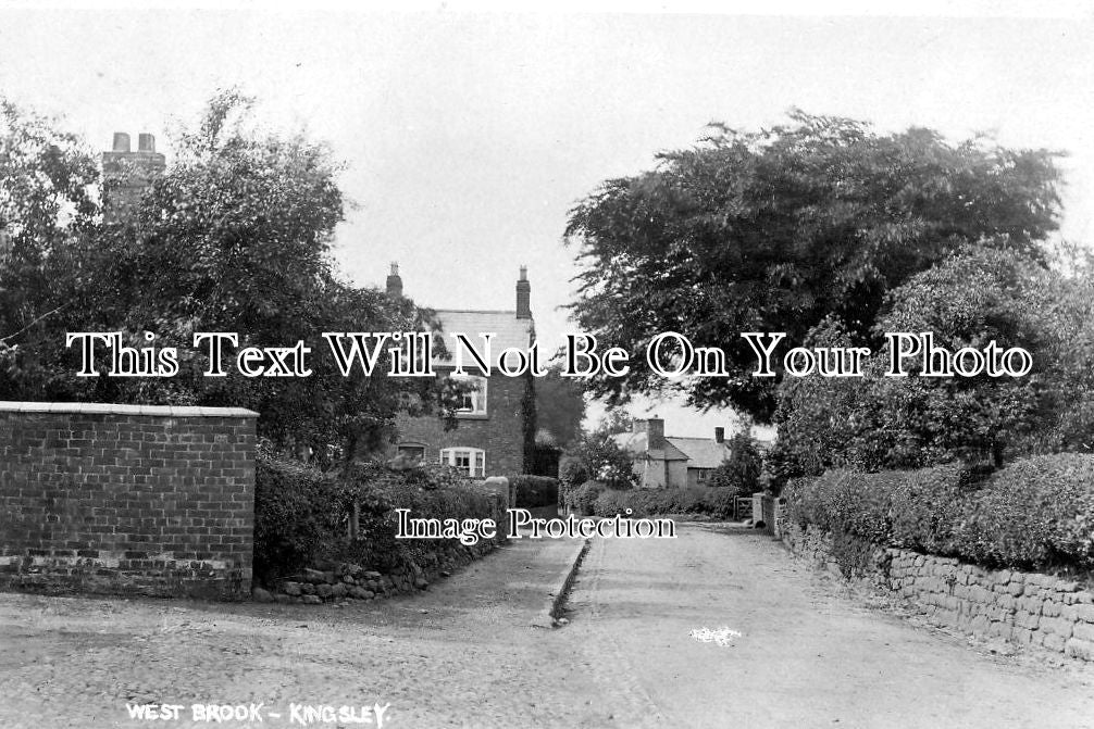 CH 332 - West Brook, Kingsley, Frodsham, Cheshire c1907