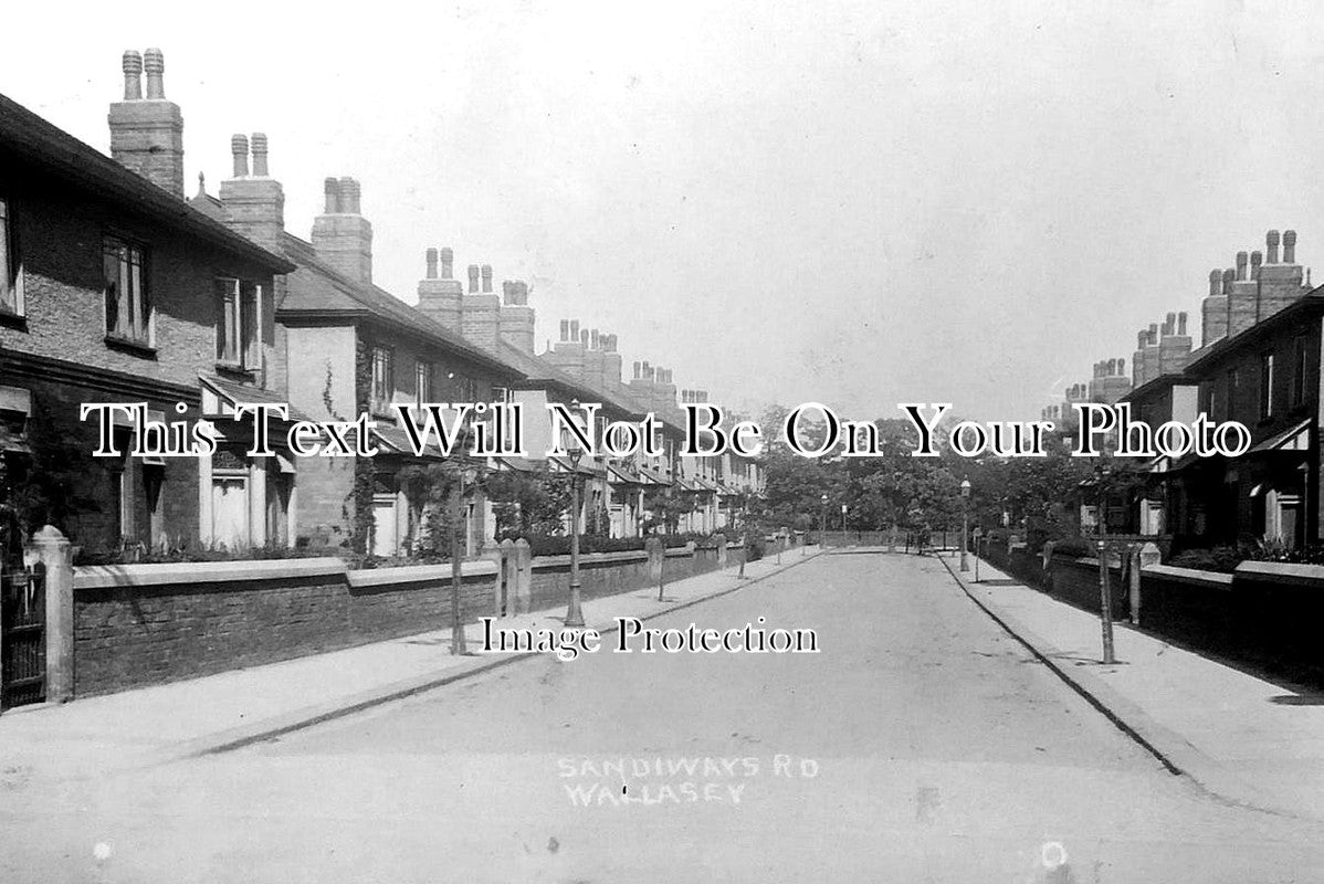 CH 3324 - Sandiways Road, Wallasey, Cheshire c1906