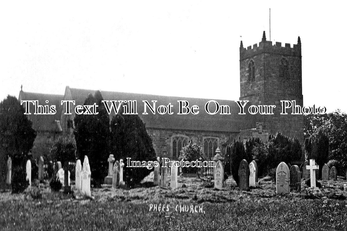 CH 3365 - Prees Church, Shropshire
