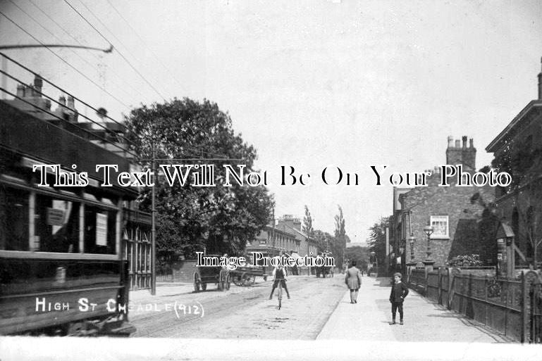 CH 338 - The High Street, Cheadle, Cheshire