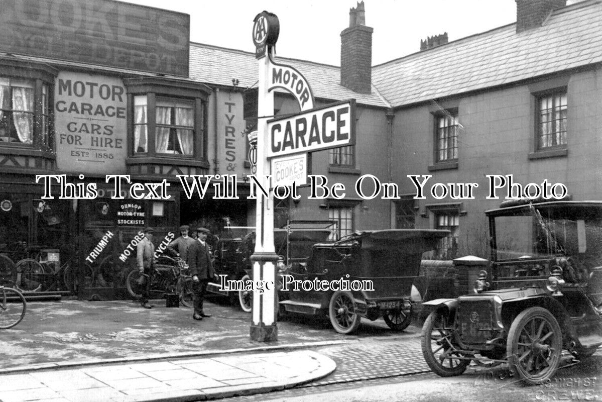 CH 3409 - Cookes Cycle Depot, Crewe, Cheshire