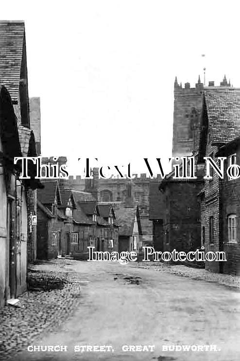 CH 3442 - Church Street, Great Budworth, Cheshire