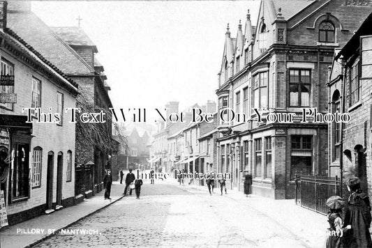 CH 3474 - Pillory Street, Nantwich, Cheshire c1908