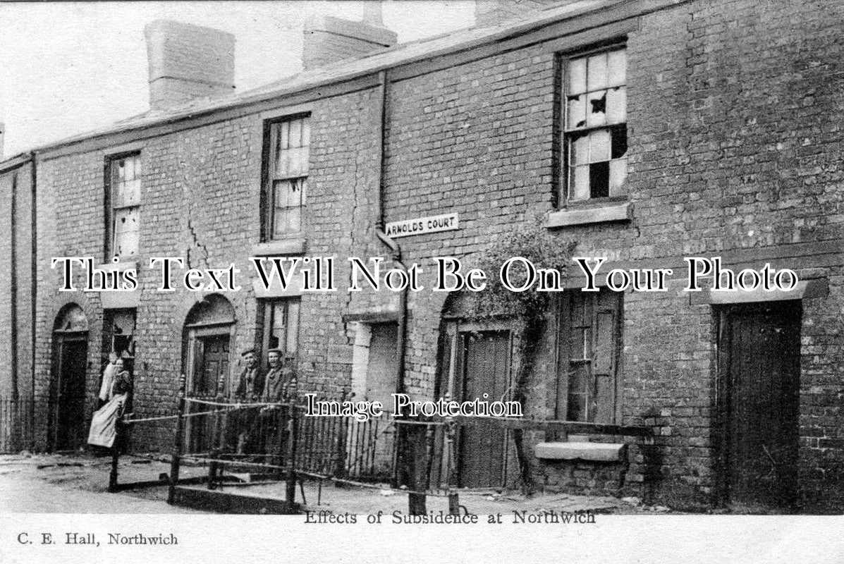CH 368 - Subsidance At Arnolds Court, Northwich, Cheshire