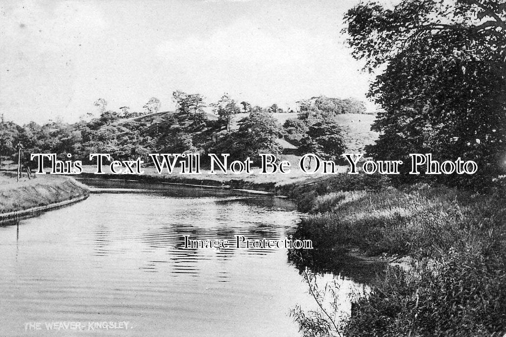 CH 410 - The River Weaver, Kingsley, Frodsham, Cheshire c1909