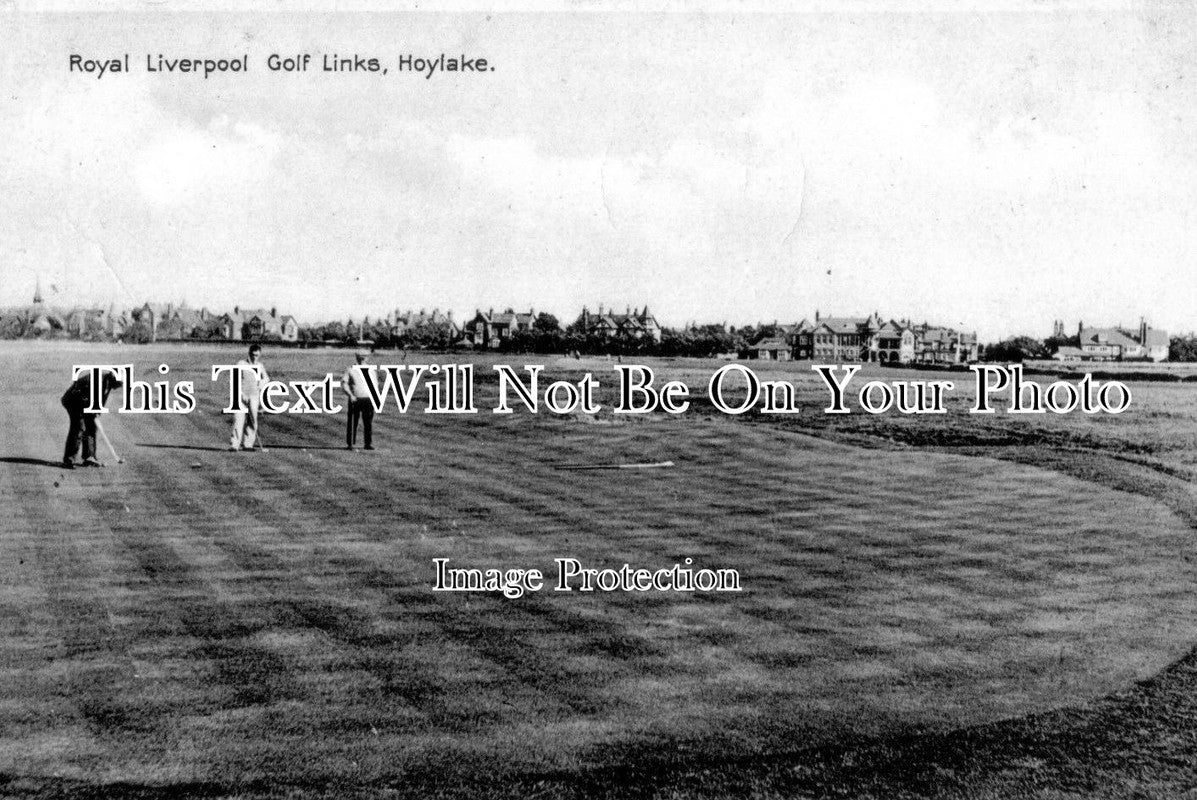 CH 411 - Hoylake Royal Liverpool Golf Links Course, Cheshire c1933