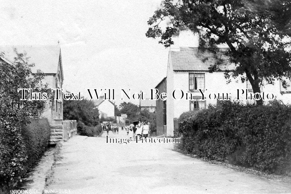 CH 412 - Brookside, Kingsley, Frodsham, Cheshire c1905