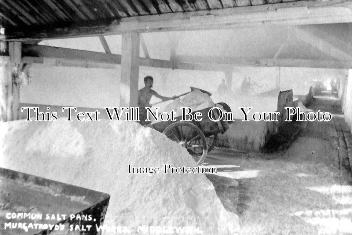 CH 420 - Murgatroyds Salt Works, Middlewich, Cheshire c1910