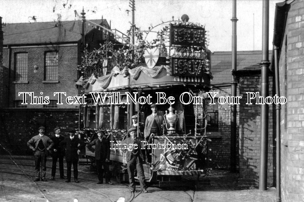 CH 422 - Warrington Winners Rugby League Cup 1906-7, Cheshire