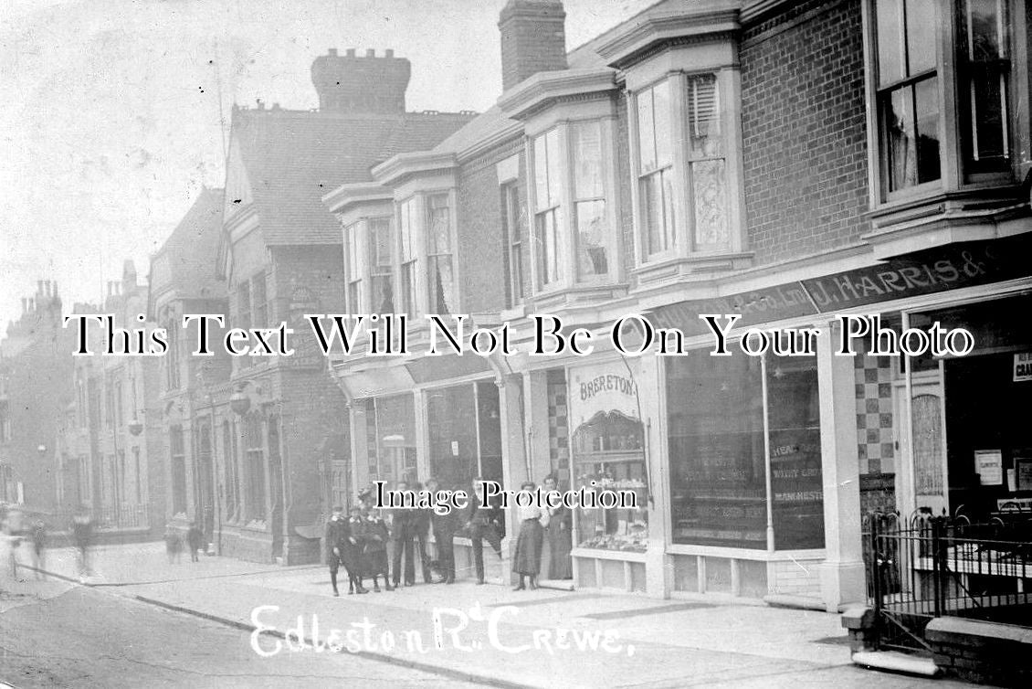 CH 423 - Imperial Hotel, Edleston Road, Crewe, Cheshire c1904