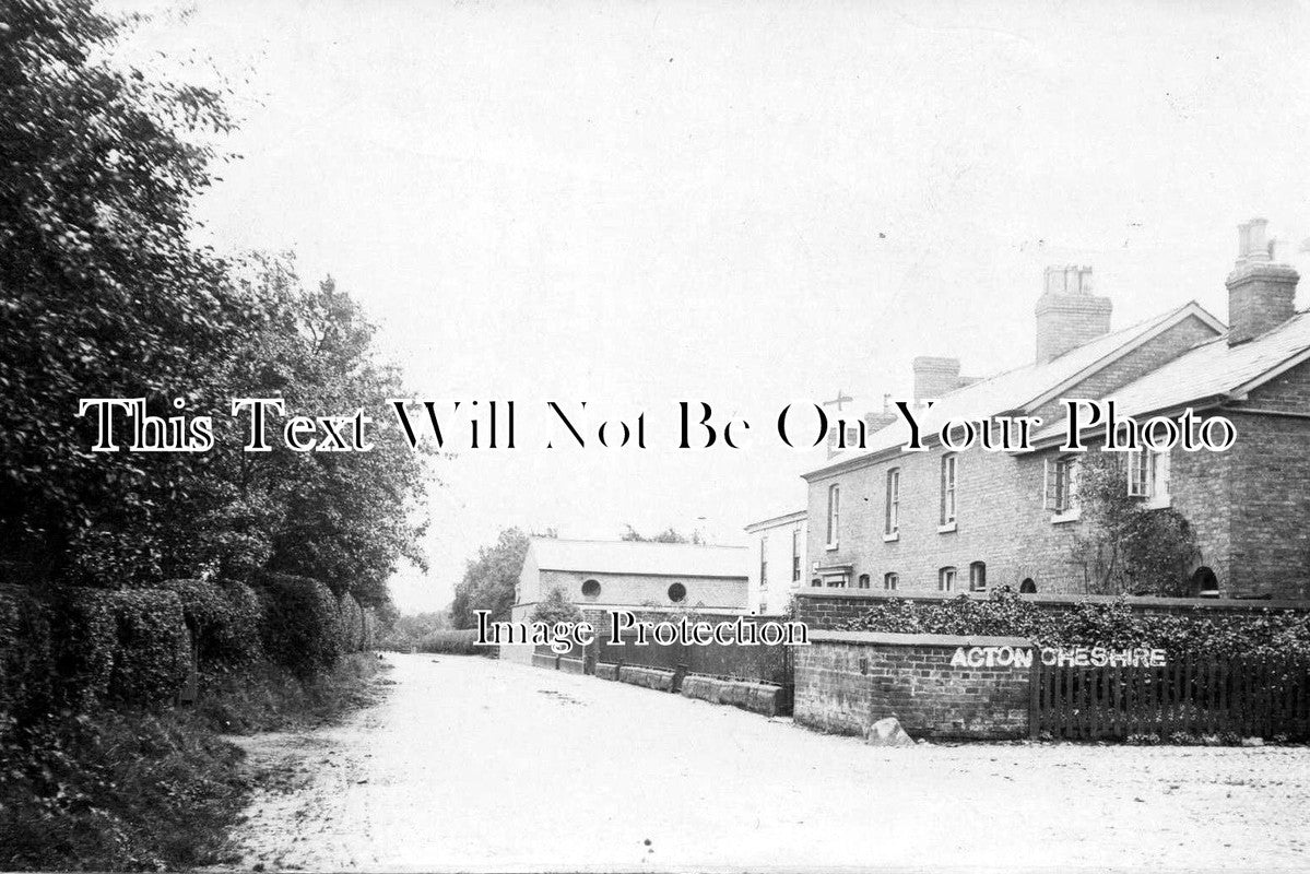 CH 482 - Acton Bridge Village, Cheshire c1905