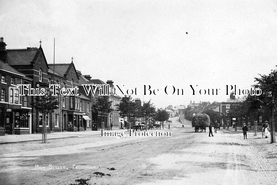 CH 582 - Main Street, Frodsham, Cheshire c1912
