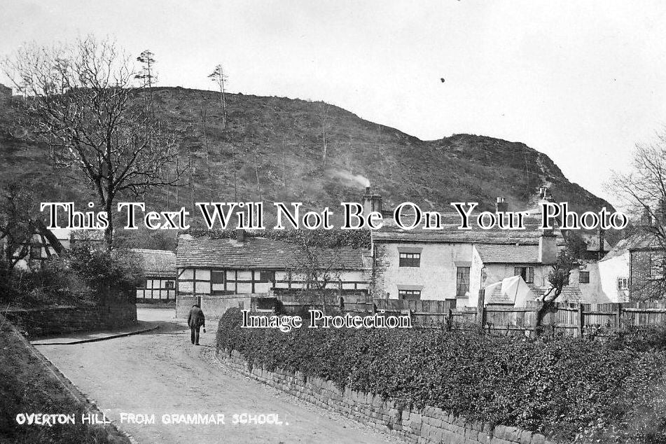 CH 591 - Overton Hill From Grammar School, Frodsham, Cheshire
