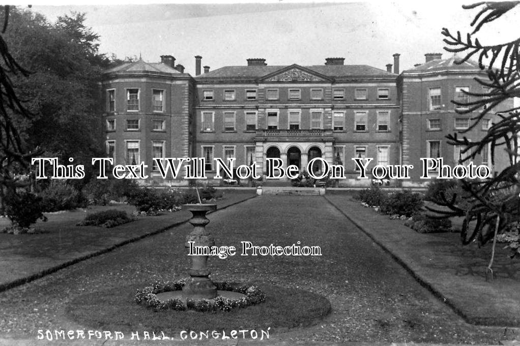 CH 66 - Somerford Hall, Congleton, Cheshire c1926
