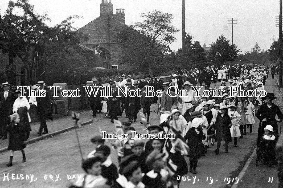 CH 694 - Joy Day, Helsby, Cheshire July 1919