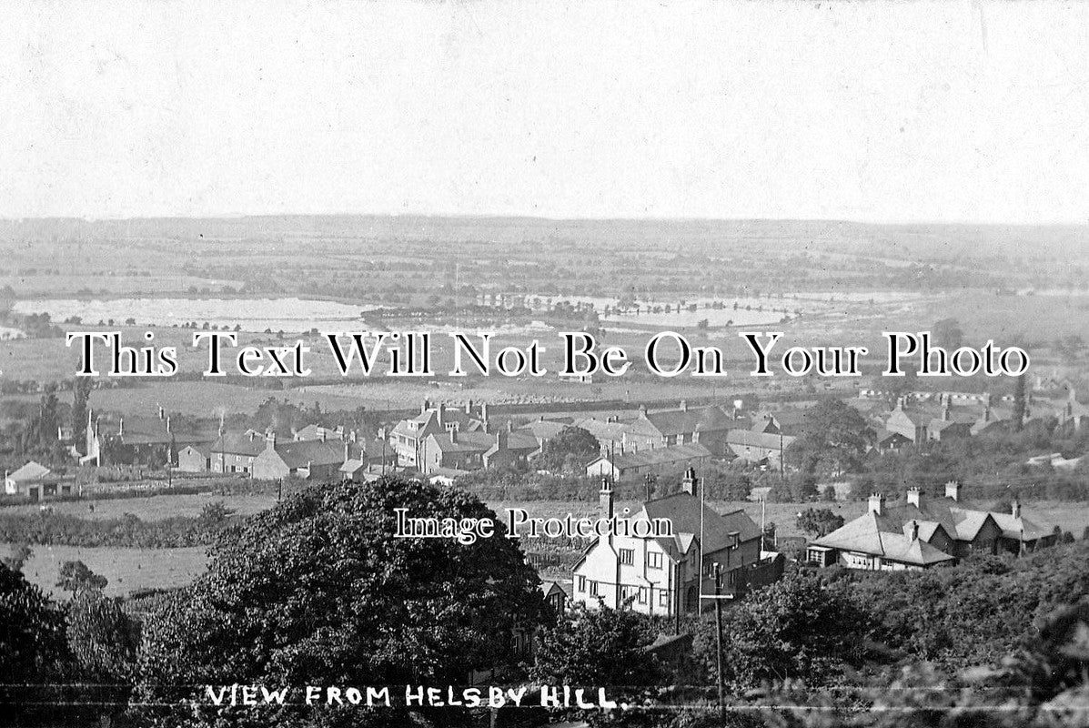 CH 725 - View From Helsby Hill, Helsby, Cheshire c1930