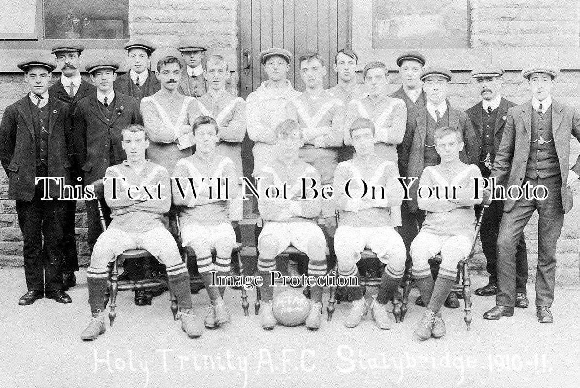 CH 815 - Holy Trinity A.F.C Team, Stalybridge, Cheshire 1910-11